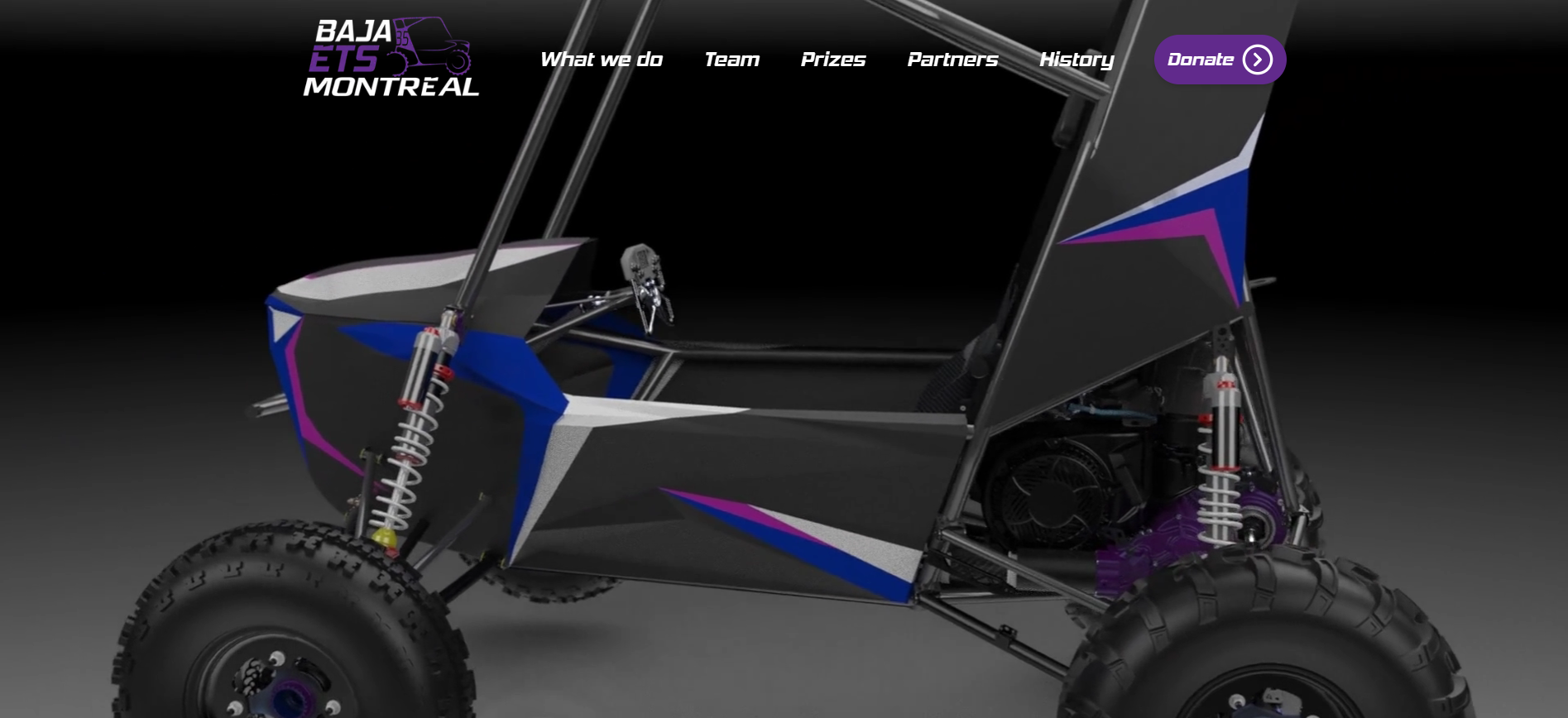 Site web de Baja ETS